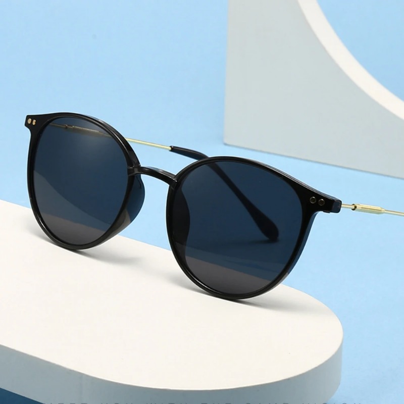 Luxury Zone - New Round Vintage Sunglasses Women Retro