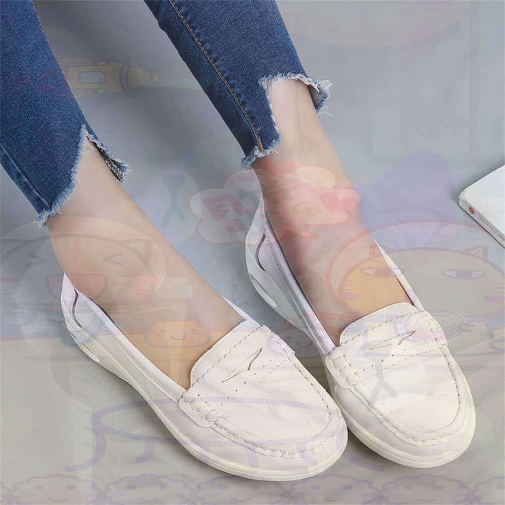 Luxury Lifestyle Grooming Lounge - Soft Slip-on Womens Large Size Shoes