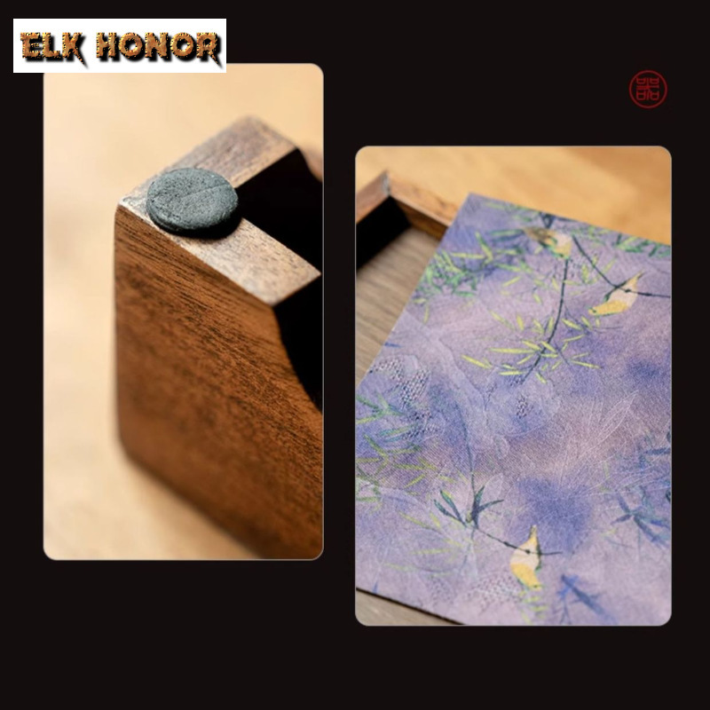 Walnut Cloud Veil Flowers And  - Wooden Serving Tray 评论和价格