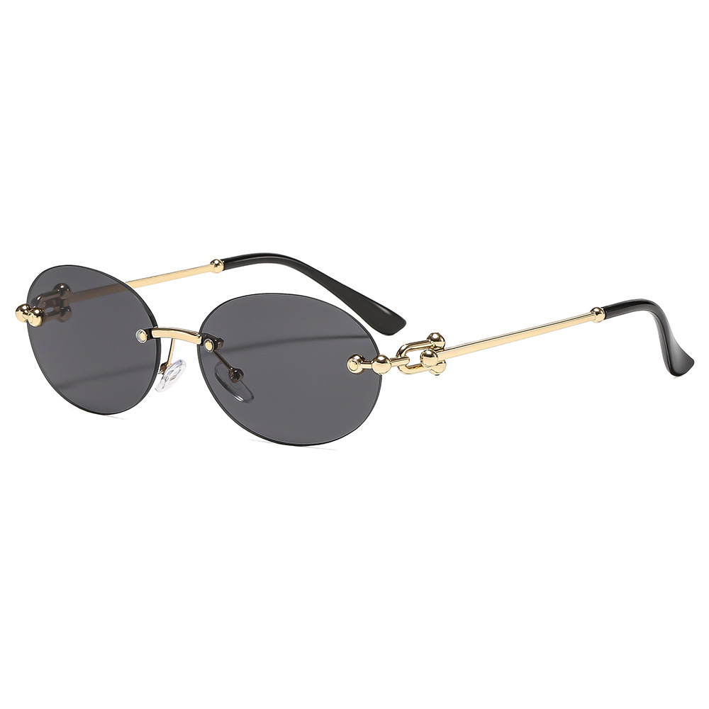 New Metal Frameless Oval Woman - Luxury Zone 评论和价格