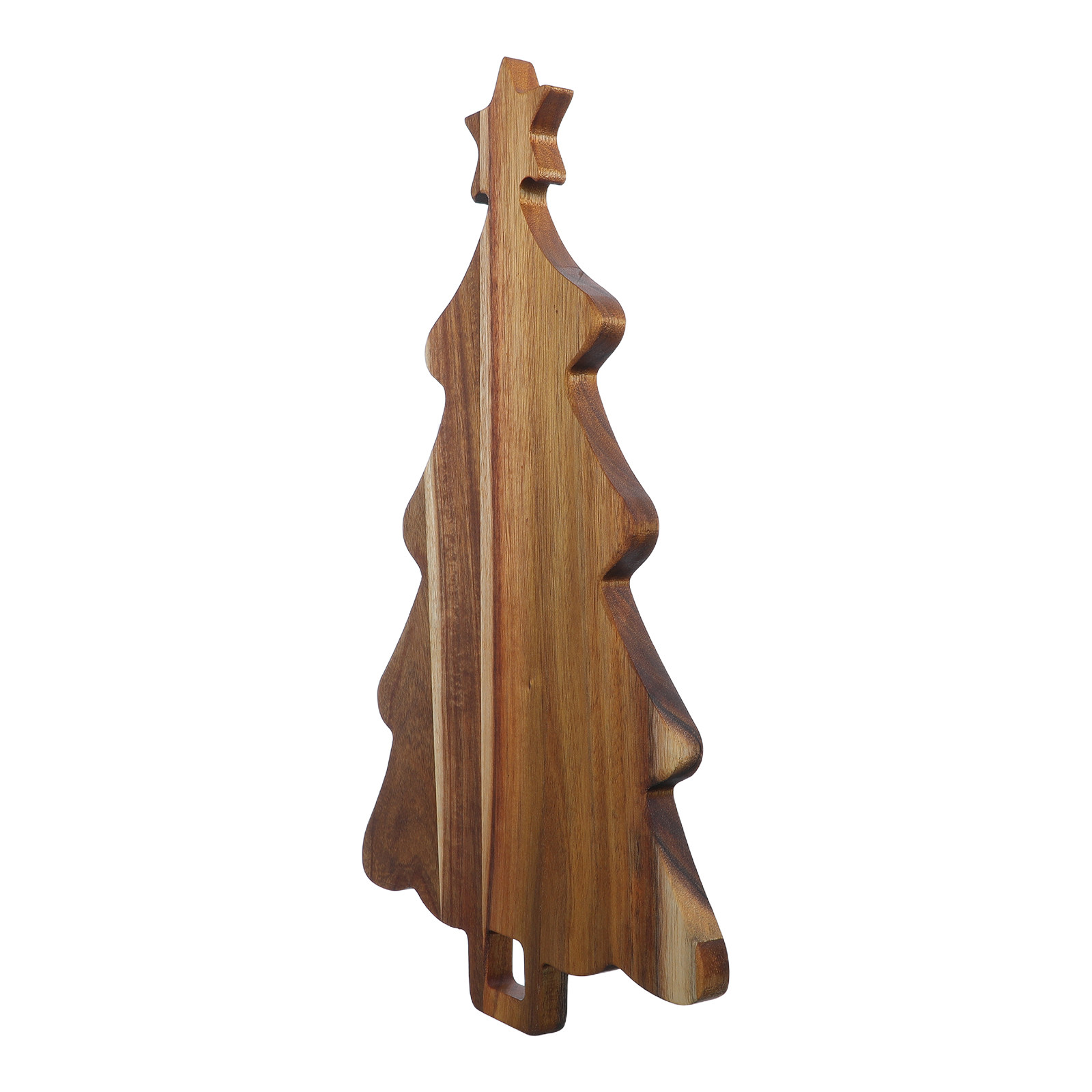 Christmas Tree Wood Cutting Bo - Wooden Serving Tray 评论和价格