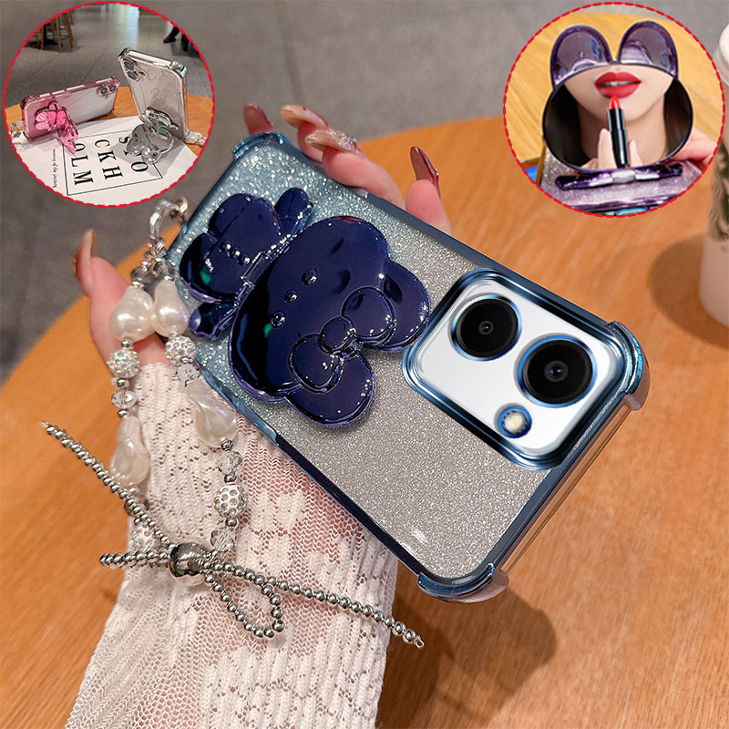 Fashion Cute 3D Bunny Mirror S - Vivo Y28 评论和价格
