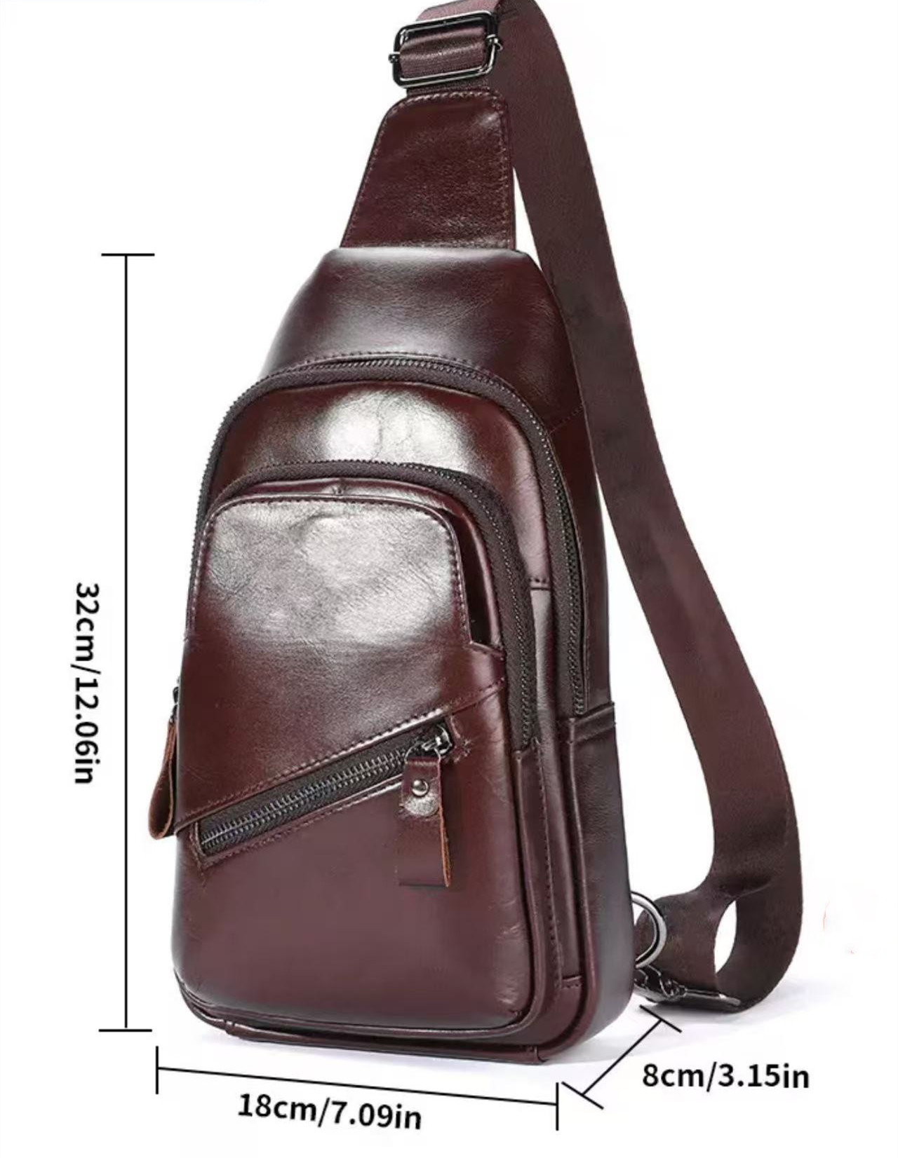 Men's Top-Grain Cowhide Chest  - Luxury Lifestyle Pack 评论和价格