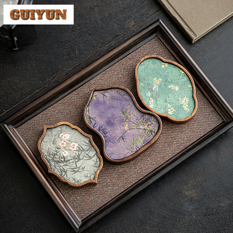 Handmade Walnut Wood Tea Tray  - Wooden Serving Tray 评论和价格