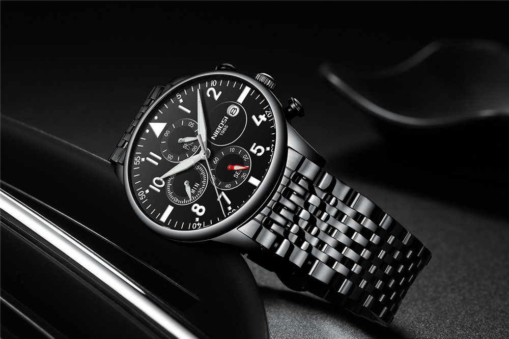 NIBOSI Fashion Mens Watches To - Luxury Zone 评论和价格