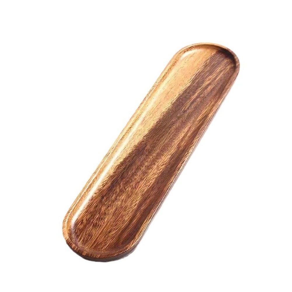 Walnut Wood Tray Tableware Rec - Wooden Serving Tray 评论和价格