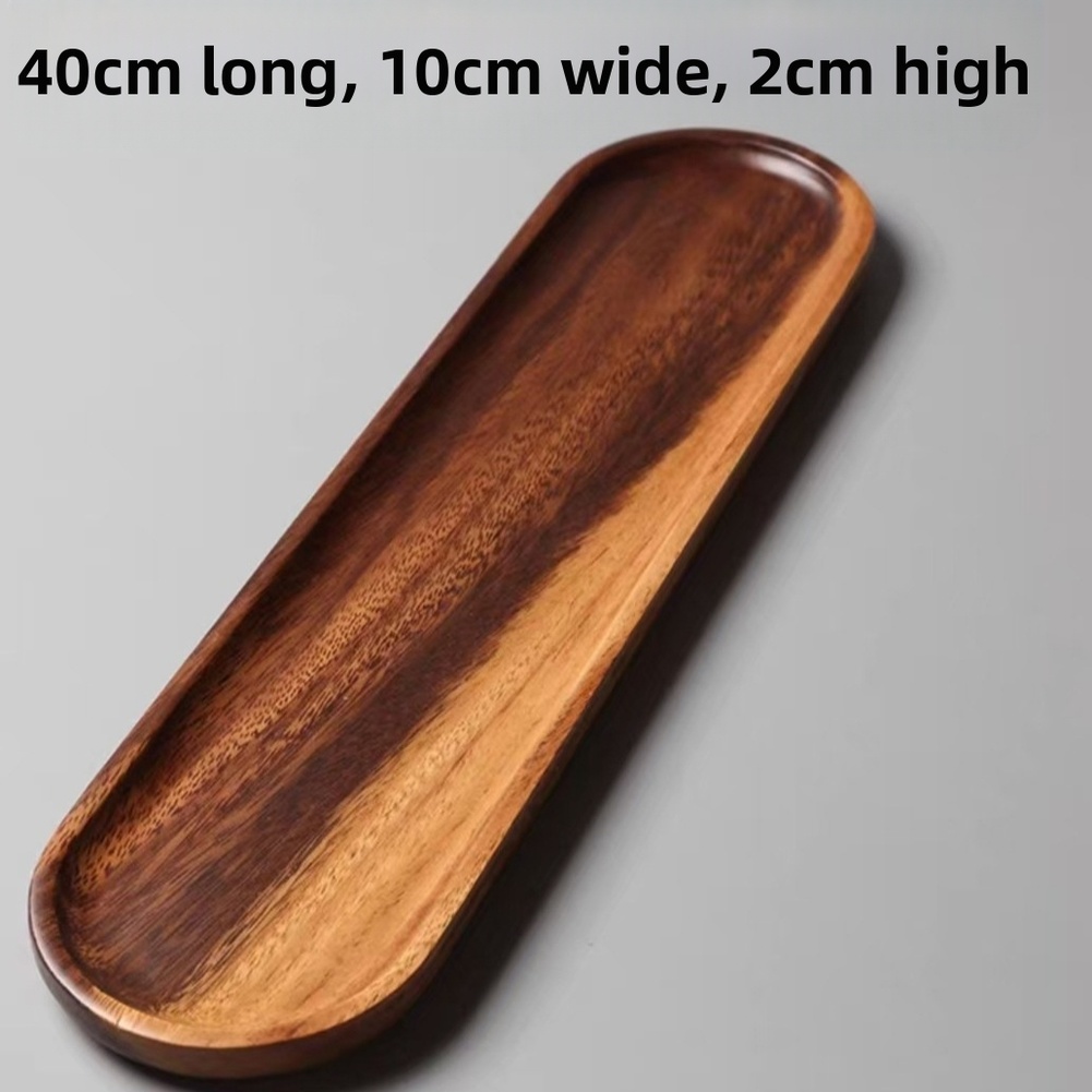 Walnut Wood Tray Tableware Rec - Wooden Serving Tray 评论和价格