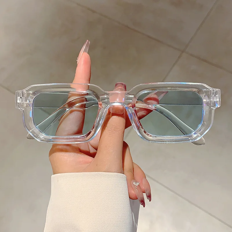 Vintage Rectangle Frame Sungla - Luxury Zone 评论和价格