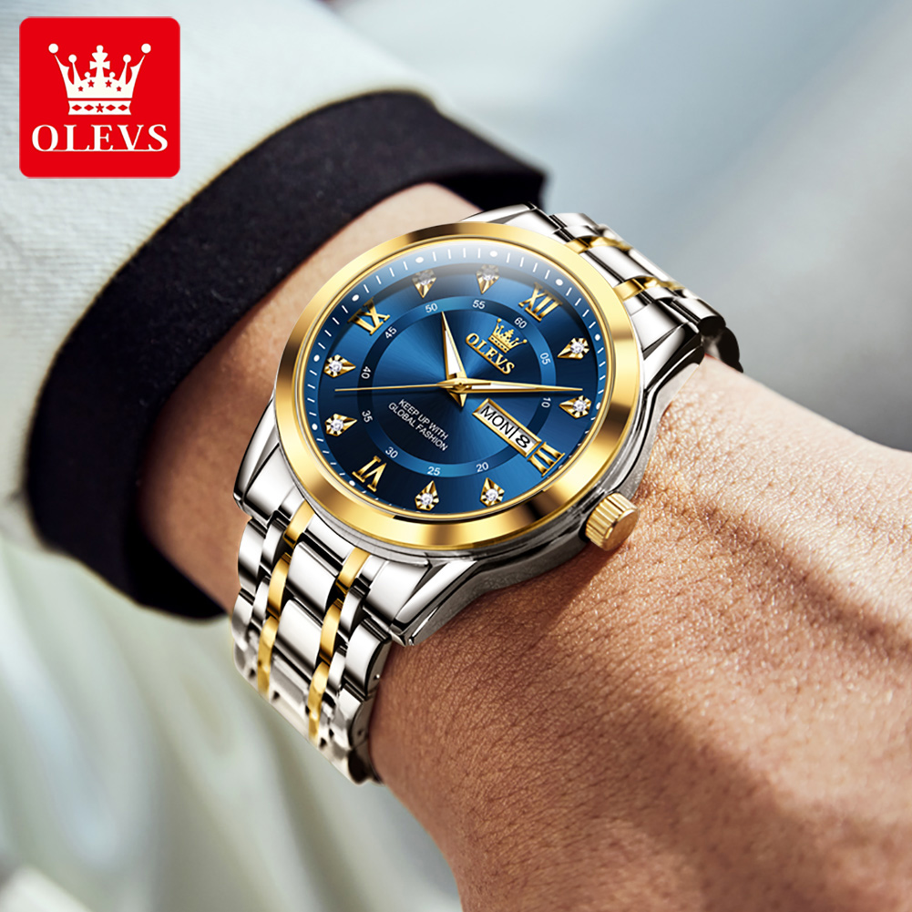OLEVS Brand Fashion men's watc - Luxury Zone 评论和价格