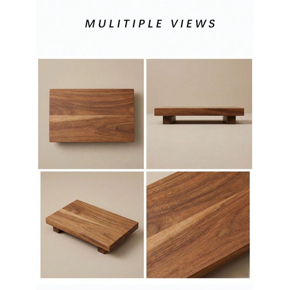 Pcs Set Twine Footed Wood Serv - Wooden Serving Tray 评论和价格