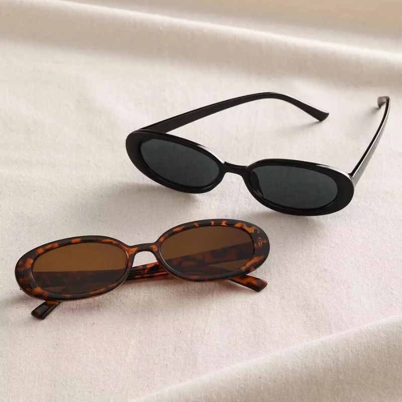 Vintage Oval Sunglasses Women  - Luxury Zone 评论和价格