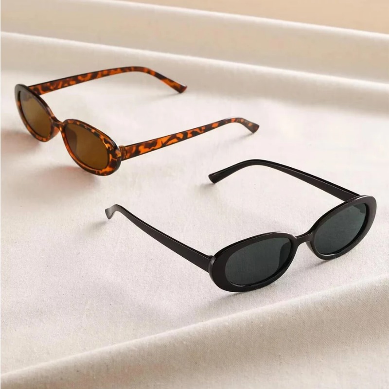 Vintage Oval Sunglasses Women  - Luxury Zone 评论和价格