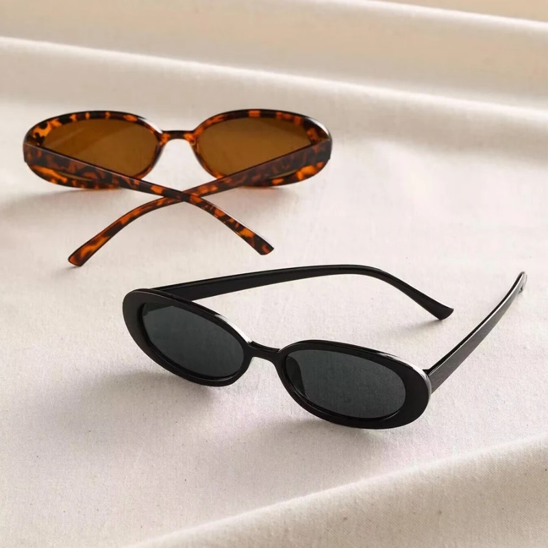 Vintage Oval Sunglasses Women  - Luxury Zone 评论和价格